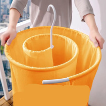 Stainless steel drying quilt artifact Snail round rotary drying sheets multi-function drying rack drying balcony spiral hanger