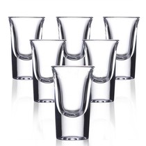 Household glass white wine cup set Creative wine dispenser Spirits cup Bite cup Bullet cup Small wine cup jug