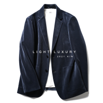 Destined to be extraordinary the original 1799 imported high velvet autumn clothes men's business casual suit jacket 6280