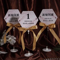 Knot Wedding Table Card Seat Card Custom Table Sign to Taiwan Idea Wedding Banquet Seating Card guests Desk Card Wedding Wedding Supplies