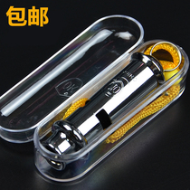 Stainless steel whistle metal life-saving whistle high frequency large decibel outdoor survival whistle police whistle training police whistle