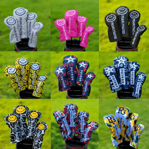 Export Japanese and Korean PG smiling face GOLF Club rod cover Rod head cover protective cover GOLF