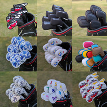 Export Japan and South Korea general golf club cover Club head cover Iron set rod cover Protective cover Ball head cover cap cover