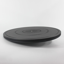 Load-bearing flat plastic packing turntable express sealing box winding rotating table display base flower arrangement platform