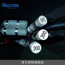 Halcyon Maximum Depth Cylinder Sticker GUE Diving Cylinder Marking Safety Technology Diving