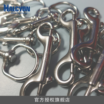Halcyon Diving Accessories 316 Stainless Steel Days Wordbuckle D Ring Single Double Head Hook Screw Technology Subduction