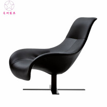 Mingzhou furniture FRP duck tongue chair Model room Creative Matt chair Sales office Hotel lobby International leisure chair