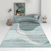Modern minimalist living room carpet coffee table blanket high gray ins Wind Nordic light luxury sofa bedroom home mat