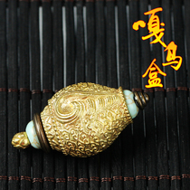 Tibetan Buddhist products Auspicious Gawu box Men and women necklace pendant mounted Scripture relic men and women necklace universal