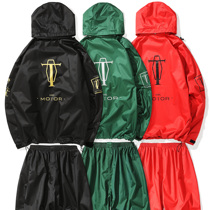 (Division Yu) MR MOTOR rain pants split motorcycle battery car riding waterproof thick male raincoat