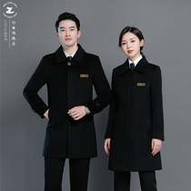 Bank lobby manager 4s store sales hotel reception front desk professional clothing sales department woolen coat overalls work clothes