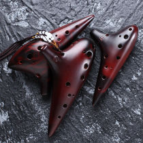 Beginner Introduction Package teaches 12-hole alto C-tone Ocarina 12-hole AC major students Tao Xun to play musical instruments