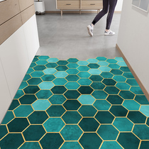 Carpet doormat household pvc leather scrubbed entrance mat waterproof disposable doorway carpet entrance mat