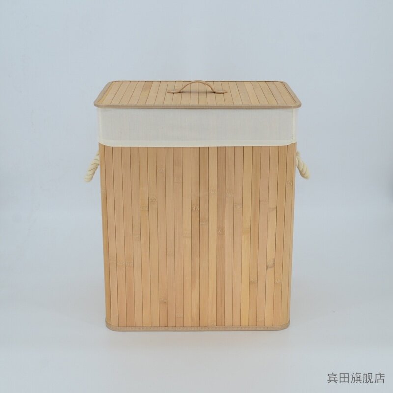 Dirty clothes to collect baskets to collect baskets with cover dirty clothes bamboo laundry basket dirty clothes basket household dirty clothes basket folding