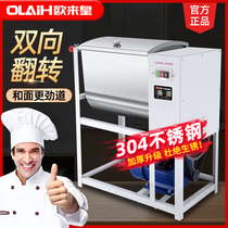 Noodle machine Commercial 25 kg 15 kg automatic noodle kneading and mixing machine Stainless steel noodle stirrer Electric large capacity