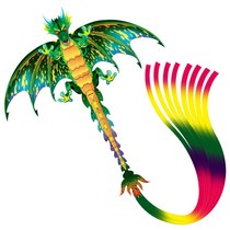 Dinosaur kite Weifang new boutique high-end adults special super large beginner breeze easy to fly 2022 new