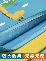 Subject subject classification file bag zipper cloth cartoon homework bag Primary School students language number English textbook test paper storage book bag portable canvas waterproof thick large-capacity a4 information bag