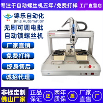 Automatic locking screw machine Automatic screw locking machine Adsorption type blowing 5331 multi-axis double station screw machine