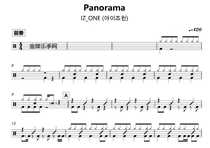  1743 IZ_ONE () - Panorama Drum Spectrum Dynamic Drum Spectrum Complete without drum accompaniment