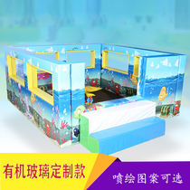 Kindergarten soft ocean ball pool playground indoor small childrens park commercial early education soft bag sandpool fence