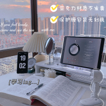 South Korea Ins The Same Transparent Acrylic Reading Shelf Desktop Adjustable Student Read Bookshelf Ipad Tablet Bracket