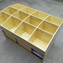 Display cabinet Dry fruit cabinet Food cabinet Grain cabinet Bulk shelf Wooden preserved fruit rice bucket Candy cabinet Melon seeds