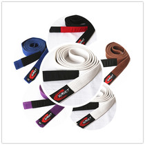 Brazilian jujitsu clothing grade training competition belt judo clothing section belt belt White blue purple brown black cotton