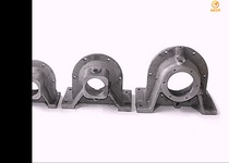 Cycloid pin wheel reducer accessories Base chassis base Vertical horizontal cast iron Cast steel accessories Daquan