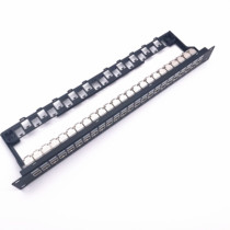  Anpu cat6A super six 24-port network shielded distribution frame 19-inch class seven shielded network cable distribution frame