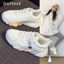  Daphne dad shoes womens 2021 new spring and autumn casual womens shoes thick-soled sports explosive white shoes ins tide
