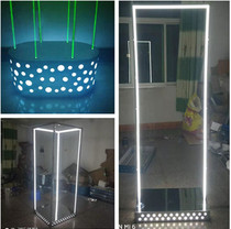 Bar point stage Laser dance stage Luminous night scene DS point stage gogo movable small point stage Led stage
