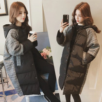 Maternity clothes autumn and winter clothes 2021 new jacket autumn and winter wear fashion style small down jacket late winter and pregnancy tide