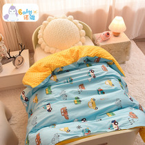 Baby quilt cotton autumn and winter childrens bean is winter baby kindergarten spring and autumn small cover is used by four seasons