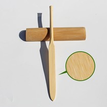 Making dumplings making buns making wonton making tools shovel digging scoop bamboo stuffing stirring scraping shrimp bamboo slices