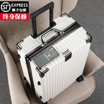 Bao Di kangaroo suitcase female 26 inch large capacity aluminum frame suitcase 20 inch student suitcase 24 male tide