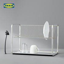 IKEA IKEA ORDNING cutlery filter drying rack Durable suitable for discs and side dishes