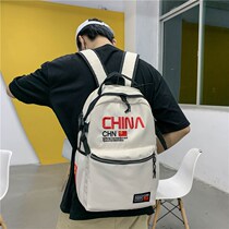 Olympic backpack sports training canvas national tide Chinese backpack boys middle school students junior high school students
