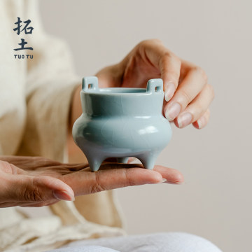 汝窑三足炉-汝窑三足炉促销价格、汝窑三足炉品牌- 淘宝