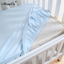 Custom cotton baby sheets Bed sheet Baby crib cover Cotton knitted cotton baby non-slip mattress protective cover