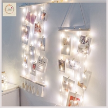 ins Wind bedroom Net red photo wall pendant creative personality hemp rope clip dormitory home decoration photo wall