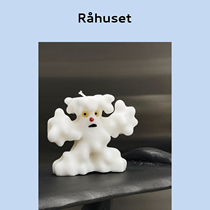 Rahuset) CandleBoy monster color scented candle tide play decoration Birthday gift
