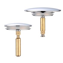 All copper bathtub plug head only suitable for rotary bathtub water drain switch bathtub water fitting plug lid