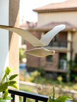 Flying seagull air pendant Decorative bay window balance pendant Kindergarten bed and breakfast hanging art creative pendant