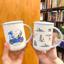 Creative History Nubi Cup Home Office Han Edition Cartoon Gift Ceramic Water Cup Cute Personality Couple Mark Cup