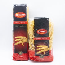 Pro period Spain imported Lolita straight strip pen-shaped pasta 500g pasta macaroni bag