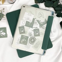 (bespoke film class paper film) 2021 protective shell 8 with pen slot 2019 flat 2020Pro11 transparent air5 Apple 9 protective sleeve 3 magnetic suction mini6 day ai