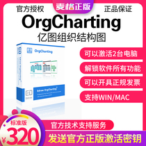 Orgcharting Professional organization structure management software activation code registration key
