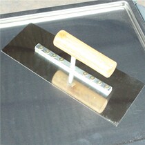 Stainless steel fittings plate surrounding squid special shovel iron plate barbecue small shovel cooking fried meat
