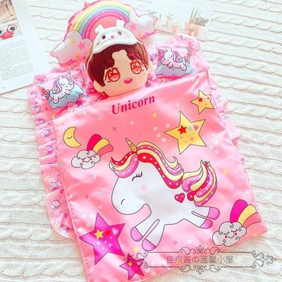 taobao agent Doll, family cotton sleeping bag, 20cm, 15cm, bedding, Birthday gift