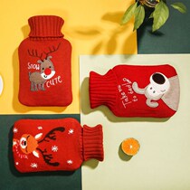 Fashion flush water hot water bag water warm Palace cute hot treasure warm hand warm baby rubber student explosion proof warm water bag